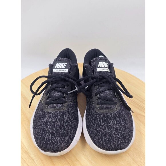 Nike Flex Contact Womens 8 Shoes Black Athletic Running Sneakers 908995-001 - Picture 3 of 8